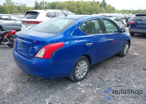 2012 Nissan Versa 1.6 Sv из США, поврежденный, VIN 3N1CN7AP9CL848200